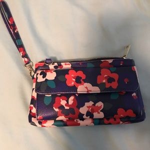 Floral wristlet